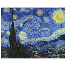 ArtLife 藝術生活 數字油畫DIY DT052 40 x 50cm, 梵谷星空, 1個