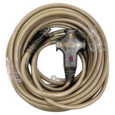SUN JAKE 永旭電工 3插座耐熱動力軟線 SJ2031S-50, 50m, 沙色, 1個