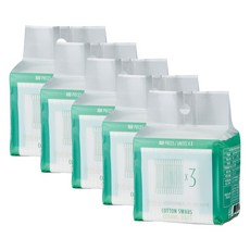 THE FACE SHOP 菲詩小舖 日常美容工具棉花棒 300入, 5個, 300件