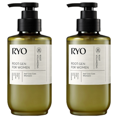 RYO 呂 女用強韌蘊髮洗髮精 佛手柑&薰衣草香, 353ml, 2瓶
