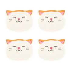 블럭마트 고양이 컵받침, 6