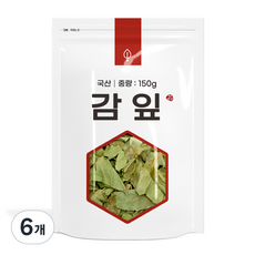 자연초 감잎차, 150g, 1개입, 6개