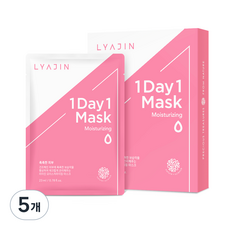 리아진 원데이원 모이스처라이징 마스크팩 23ml, 6개, 5개