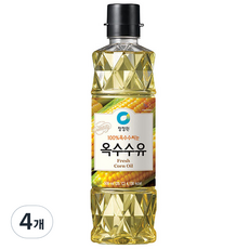 清淨園 玉米油, 500ml, 4個