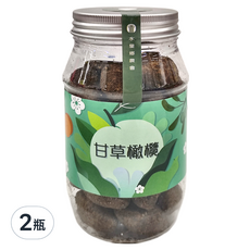 水里鄉農會 甘草橄欖, 280g/罐, 2瓶