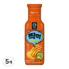 청정원 찍먹 오지치즈소스, 230g, 5개