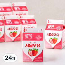 서울우유 딸기, 300ml, 24개