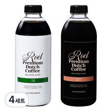 Roel冰滴咖啡冷萃原液 2種組, 巴西 1L + 哥倫比亞 1L, 4套