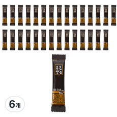 자연한재 볶은 현미쌀눈 스틱 30p, 90g, 6개