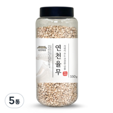 건강곡간 연천 율무, 550g, 5통