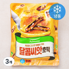 풀무원 달콤씨앗 호떡 (냉동), 3개, 400g