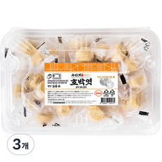 우진 호박엿 전통과자, 130g, 3개