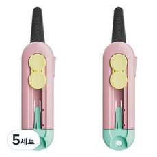 마다꾸미 다용도 안전 커터칼, 핑크, 10개 핑크(커터칼), 랜덤발송(파우치), 5세트