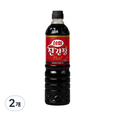 [삼화] 진간장 플러스, 900ml, 2개