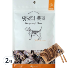 댕댕의품격 강아지 간식 오리목뼈 500g, 2개, 오리고기맛