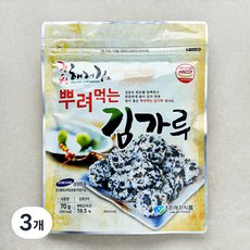 해저식품 광천해저 뿌려먹는 김가루, 3개, 70g 3개, 70g