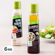풀무원 드레싱 오리엔탈 240g + 참깨흑임자 220g, 6세트