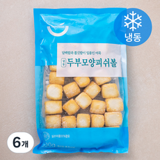 세미원 두부모양 피쉬볼 (냉동), 500g, 6개