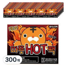 붙이는 따듯핫팩 42.5g, 300개