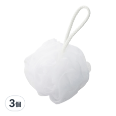 MUJI 無印良品 泡立網浴球 小, 3個