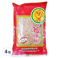 鑫農 蔥頭酥, 新上市新鮮包, 600g, 4包