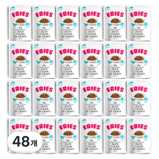 에리에스 고양이 주식 파우치 습식사료, 오리, 85g, 48개 오리, 48개, 85g