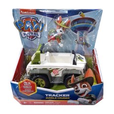 nickelodeon PAW PATROL 汪汪隊立大功 大救援車標配系列 玩具車 叢林救援車, 叢林救援車 + 小克, 1盒