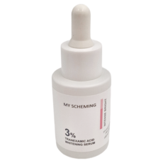 MY SCHEMING 我的心機 3%傳明酸阻黑煥白精華, 30ml, 1瓶