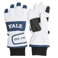 YALE KIDS 兒童標誌拼色滑雪手套 YJCTGLD43167
