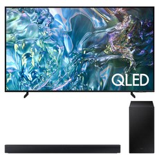 삼성전자 4K UHD QLED 스마트 TV + 사운드바 세트