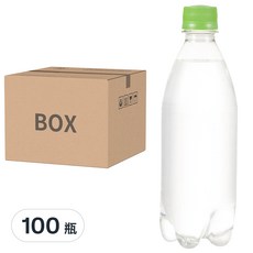 Tamsaa 無標籤青蘋果風味氣泡水, 500ml x 20 瓶, 100瓶