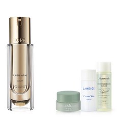 아이오페 슈퍼바이탈 세럼 40ml + 아모레퍼시픽 3종, 1세트