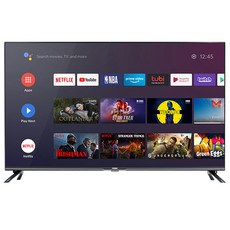 중소기업 tv-추천-프리즘 4K UHD LED TV, 110cm(43인치), A43 google android BT50, 스탠드형, 자가설치