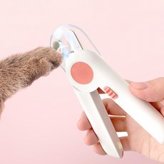 DING DONG PET LED燈寵物指甲剪, 粉色的, 1個