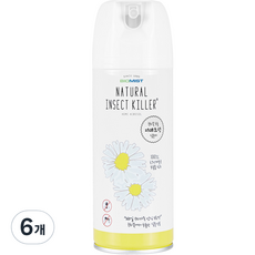 바이오미스트 내츄럴 인섹트 킬라 살충제 스탠다드 무향, 300ml, 6개