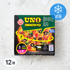오뚜기 콤비네이션 피자 UNO (냉동), 195g, 12개