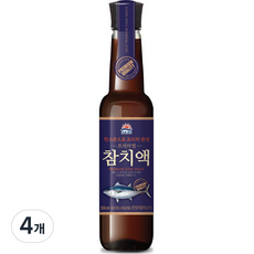 사조 프리미엄 참치액, 550ml, 4개