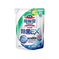 Kao 花王 Magiclean 魔術靈 地板除菌EX 補充包 雙效清潔 有效除菌99.9% 草本清香, 1.8L, 1包