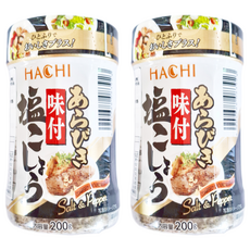 HACHI 哈奇 味付胡椒鹽 粗粒 200克 日本原裝進口, 200g, 2罐