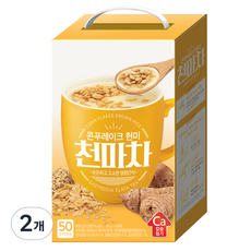 평중 콘푸레이크 현미 천마차, 18g, 50개입, 2개