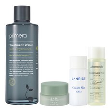 프리메라 맨 오가니언스 트리트먼트 워터 스킨 180ml + 아모레퍼시픽 기초케어 3종, 1세트