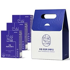 안국건강 듀얼 초임계 오메가3 24.75g + 선물케이스, 30정, 3개