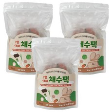 Firgi 嬰兒食品兒童蔬菜包, 蔬菜口味, 100g, 3袋