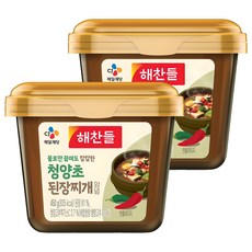 CJ Haechandle 原汁原味煮的青陽辣椒大醬湯調味料, 450g, 2個