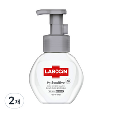 랩신 센서티브 포밍 핸드워시 파우더리 허브향, 250ml, 2개