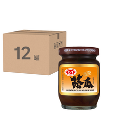 愛之味 壺底蔭瓜, 140g, 12罐