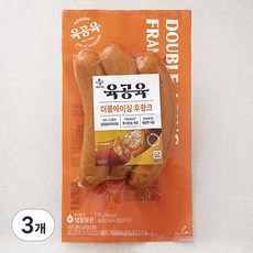 CJ제일제당 육공육 더블에이징 후랑크, 3개, 275g