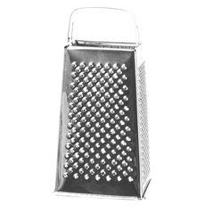 EXCELSA 4in1筒形刨刀/刨絲刀/切絲器, 總長17cm，4種大小粗細刨孔, 1個