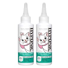 HYPONIC 貓咪無刺激扁柏水耳道清潔劑, 2個, 120ml