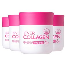 에버콜라겐 정품 인앤업 플러스 6주분, 84정, 4개